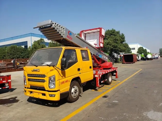 莆田附近云梯车出租 砂石搬运